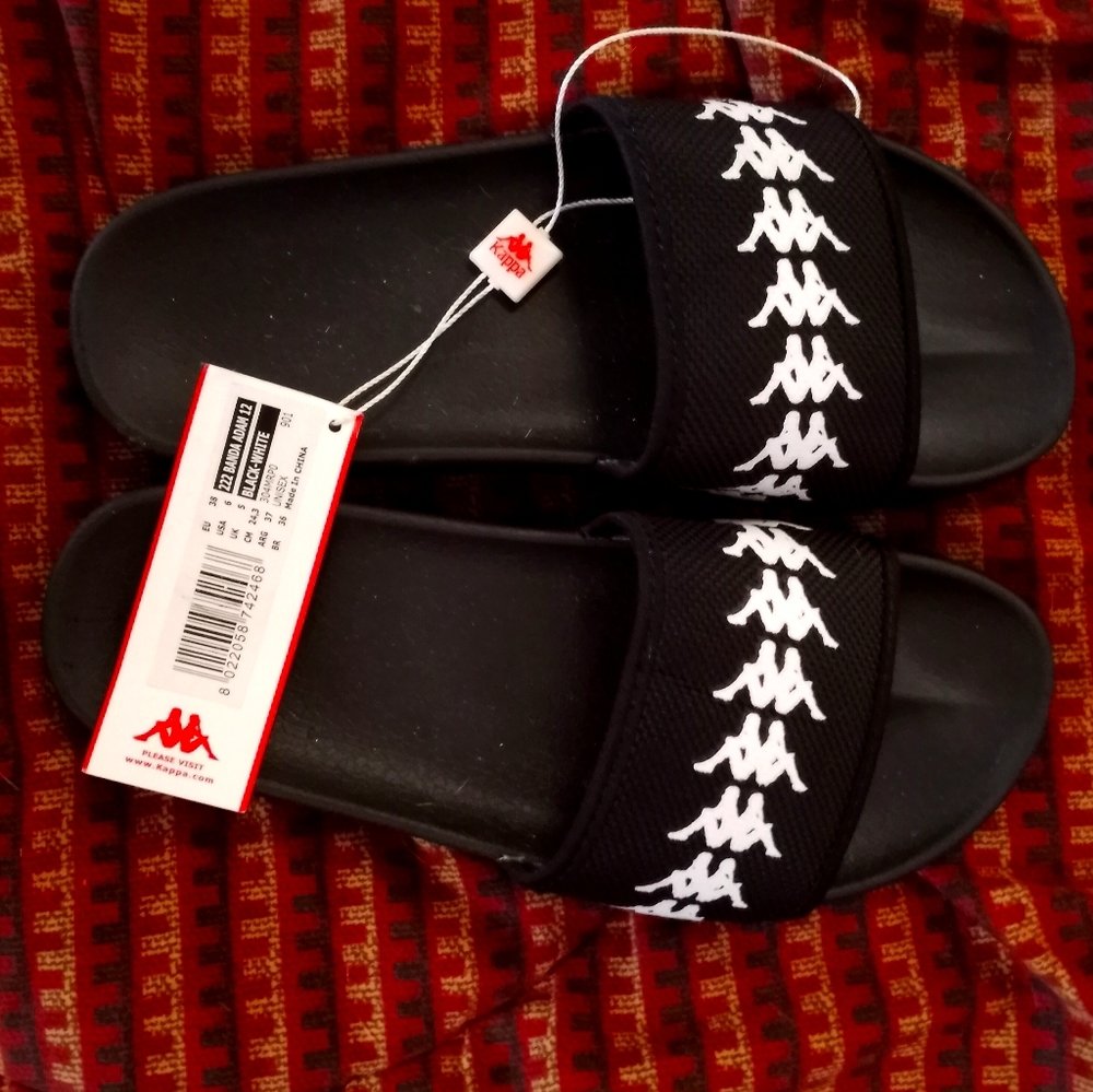 Kappa Women's size 6 Slides Brand New